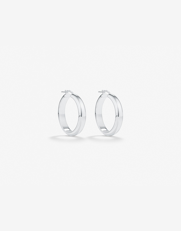 Michael Hill - 25mm Hoop Earrings in Sterling Silver