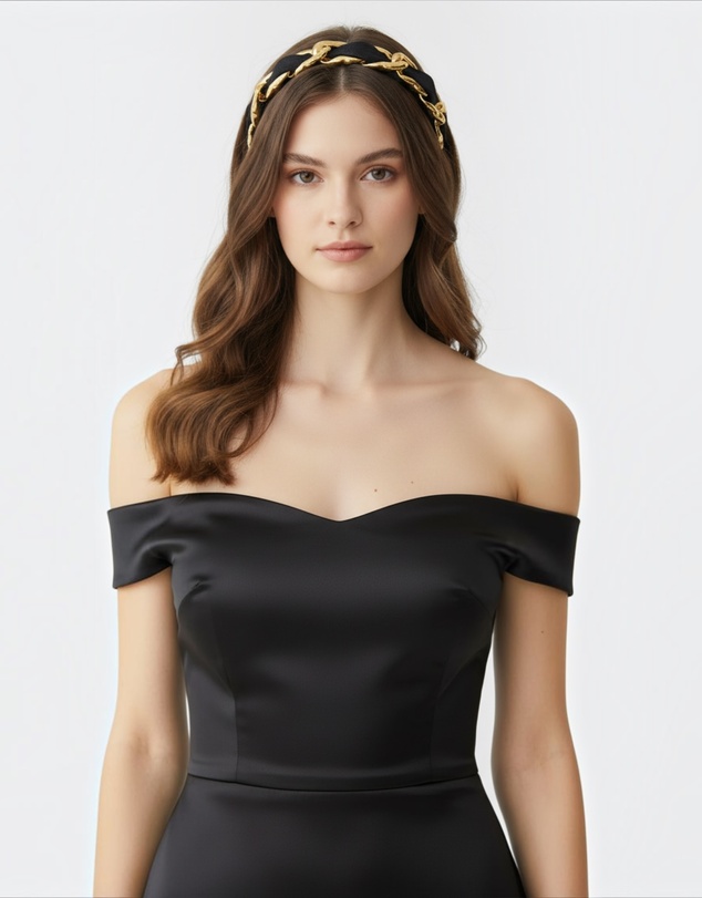 Mossée - Lily Gold Chain headband