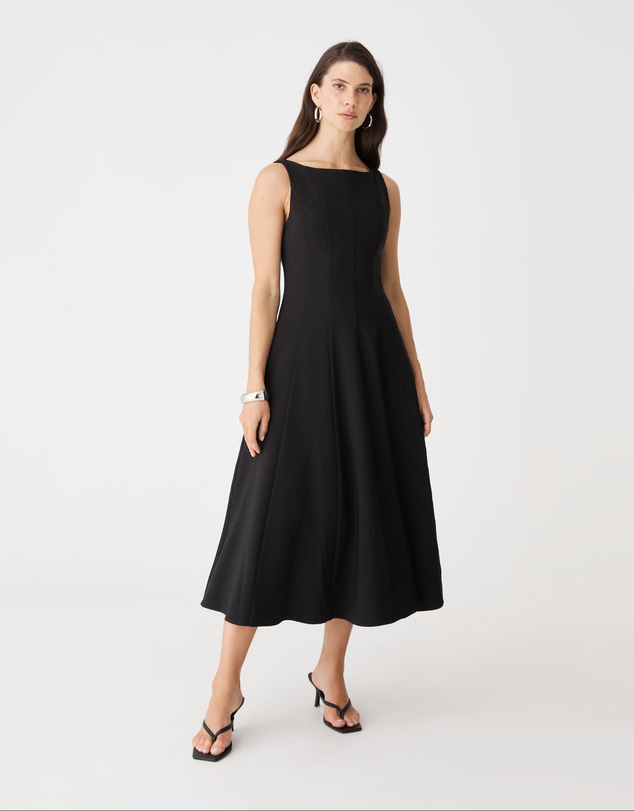 Forcast - Sally Panel Midi Dress