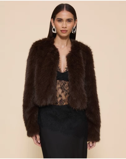 CHANCERY - Noel Faux Fur Jacket
