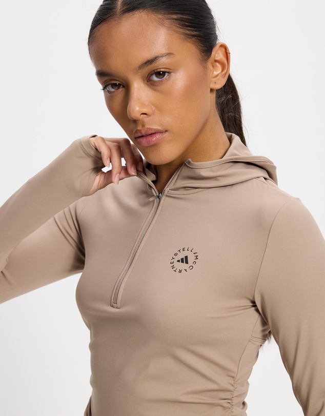 adidas by Stella McCartney - aSMC Studio Ruched Long Sleeve Top
