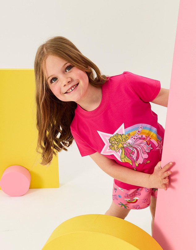 Rock Your Kid - Barbie Star Short Pyjamas - Kids-Teens