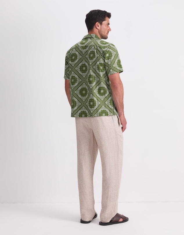 Sportscraft - Bandana Short Sleeve Resort Shirt