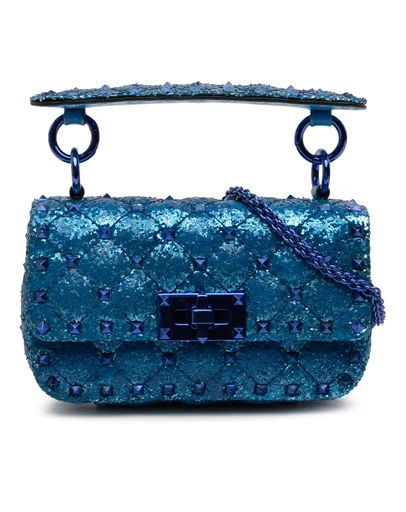 Pre-Loved by Azura Reborn - Pre-Loved Mini Glitter Rockstud Spike Satchel