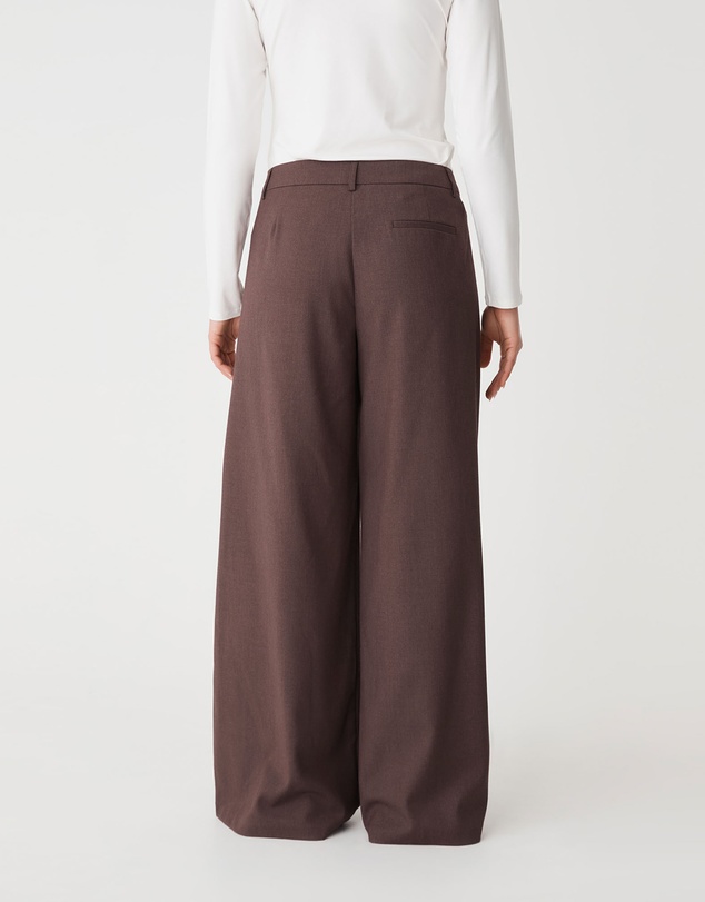 Forcast - Arden Mid Rise Pleated Pants