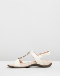 Vionic - Farra Adjustable Sandal - Cream Woven
