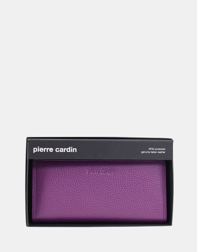 Pierre Cardin - Pierre Cardin Genuine Ladies Leather Bi-Fold Wallet