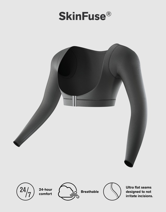 Leonisa - Long Post Surgery Arm Compression Sleeves