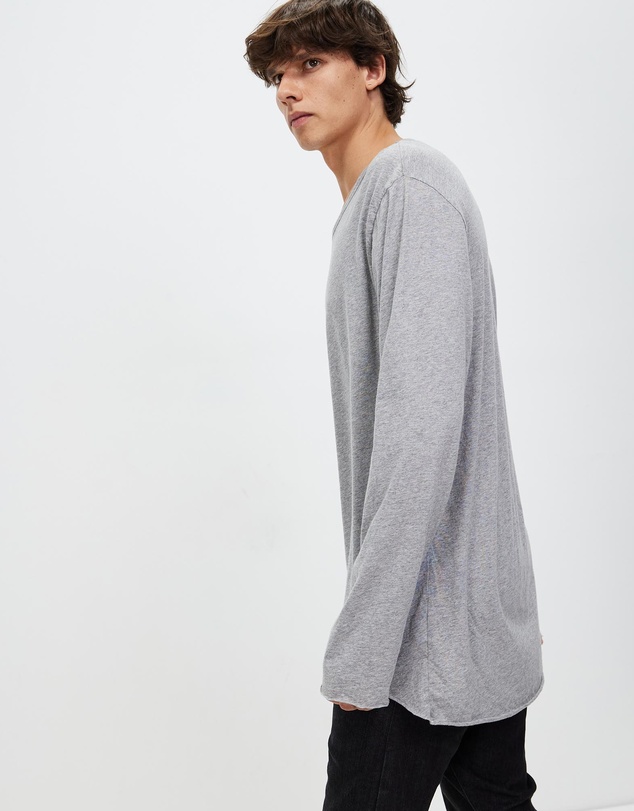 Surrounded By Ghosts - The Trona Cotton Long Sleeve Tail T-Shirt