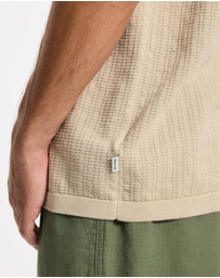Rhythm - Textured Knit SS Shirt