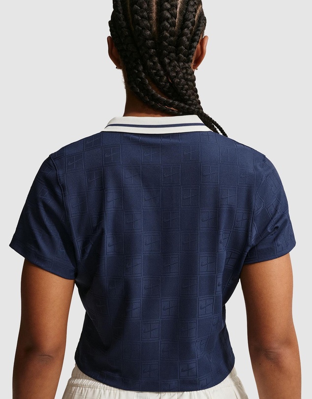 Nike - Court Collection Dri-FIT Cropped Tennis Polo
