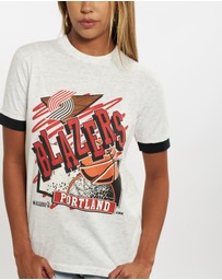 Vintage by The Real Deal - Pre Loved - 90s NBA Portland Blazers Tee