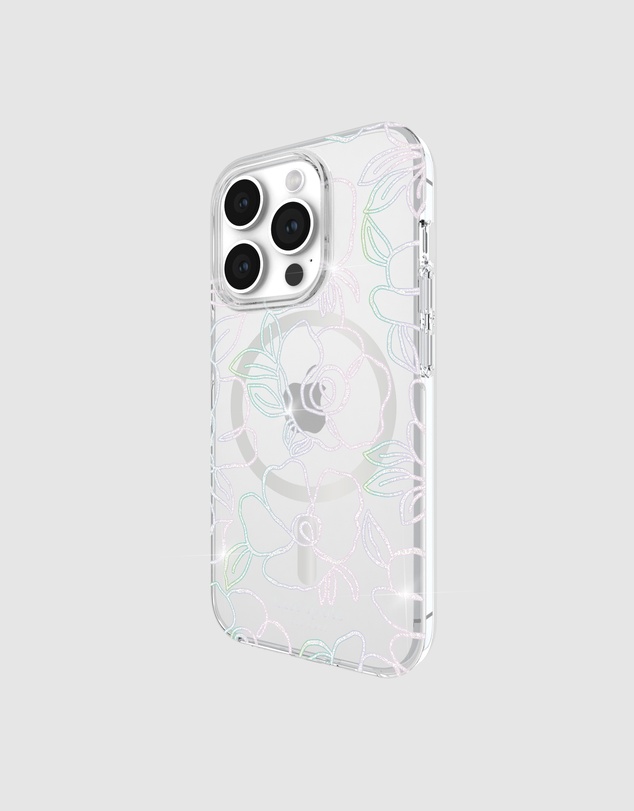 Kate Spade - Kate Spade Modern Floral MagSafe for iPhone 15 Pro
