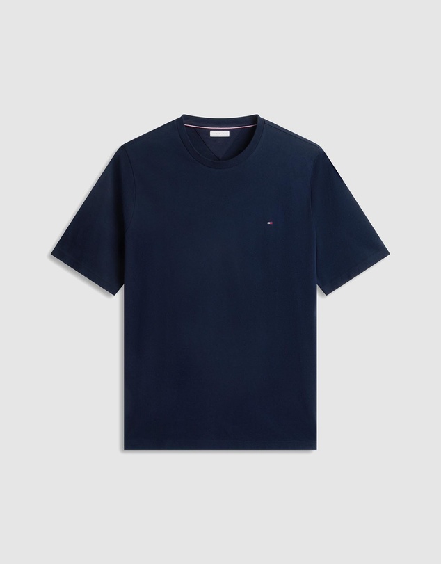Tommy Hilfiger - Big & Tall Flag Embroidery Crew Neck T-Shirt
