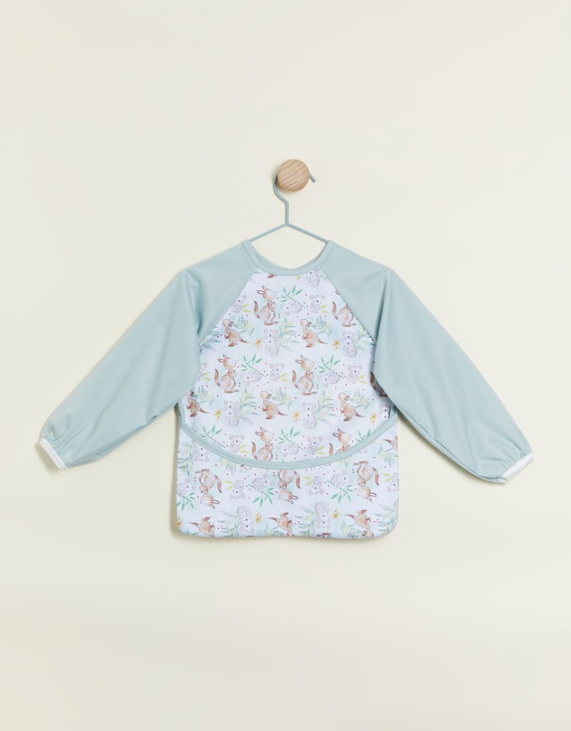 itti bitti - Sleeved Bib Smocks - Aussie Bush
