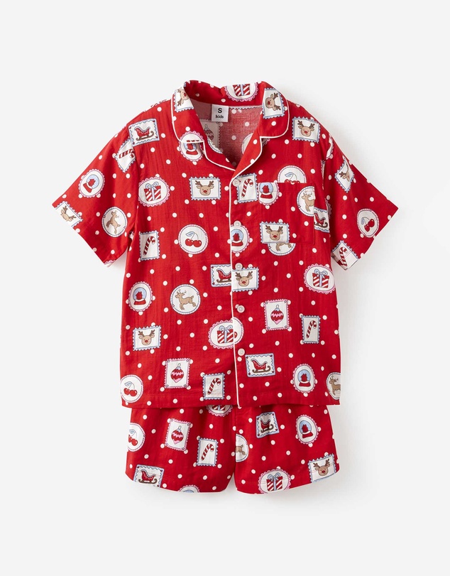 Cotton On Kids - Adults Woven Family Christmas Pj Set