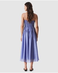 & Other Stories - Ruched Midi Dress