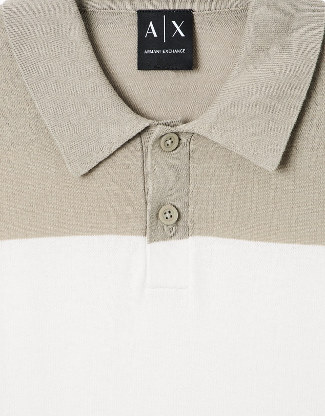 Armani Exchange - Knit Polo Pullover