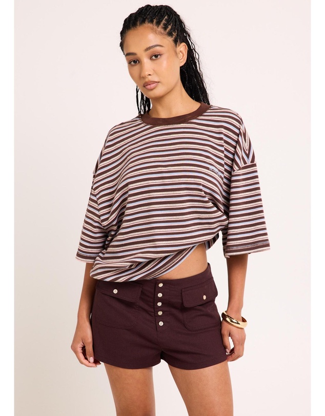 Insight - Harlem Striped Boyfriend T-Shirt