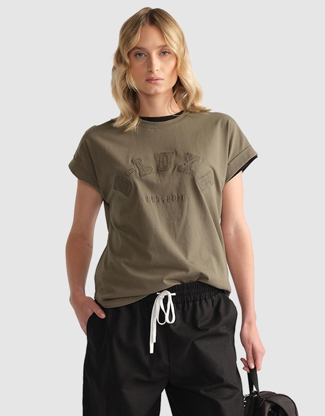 Decjuba - D-Luxe Collegiate Tonal Tee