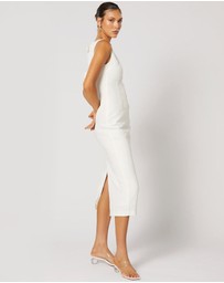 Winona - Siesta Midi Dress White