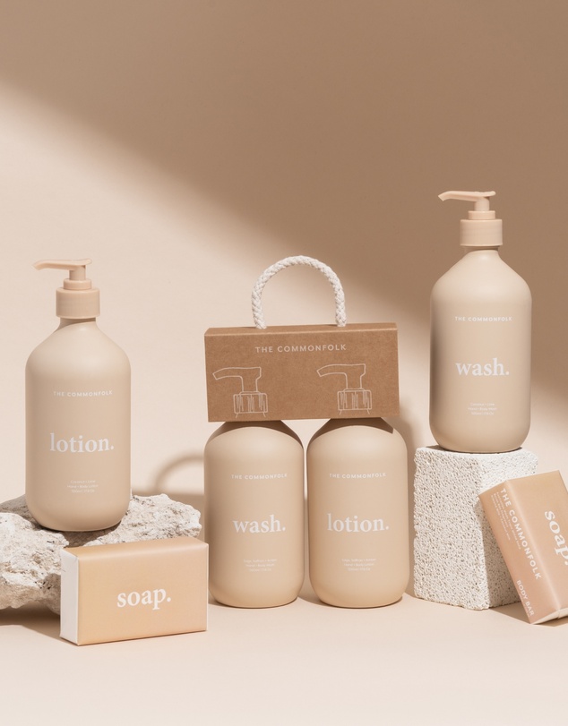 The Commonfolk Collective - Nude Hand + Body Caddy 500ml