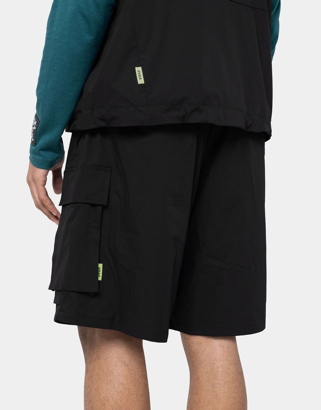 PYRA - HELIX  CARGO SHORT- BLACK