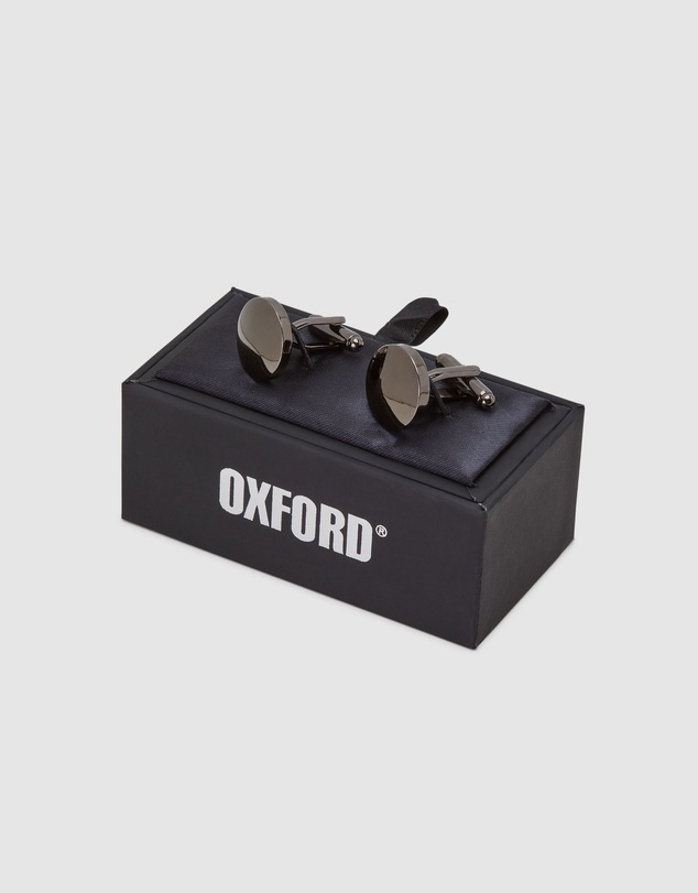 Oxford - Mens Pill Shape Cuff Link