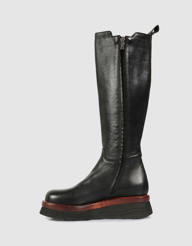 Sempre Di - Chloe-02 Knee-high Boots