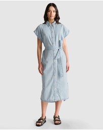 Decjuba - D-Luxe Denim Maxi Dress