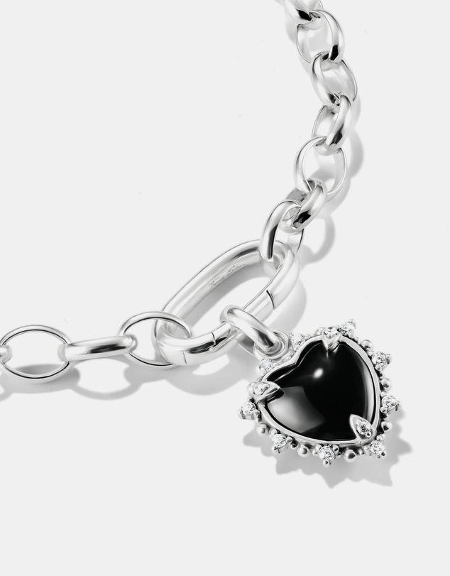 THOMAS SABO - THOMAS SABO Connect Charm Black Vintage Heart