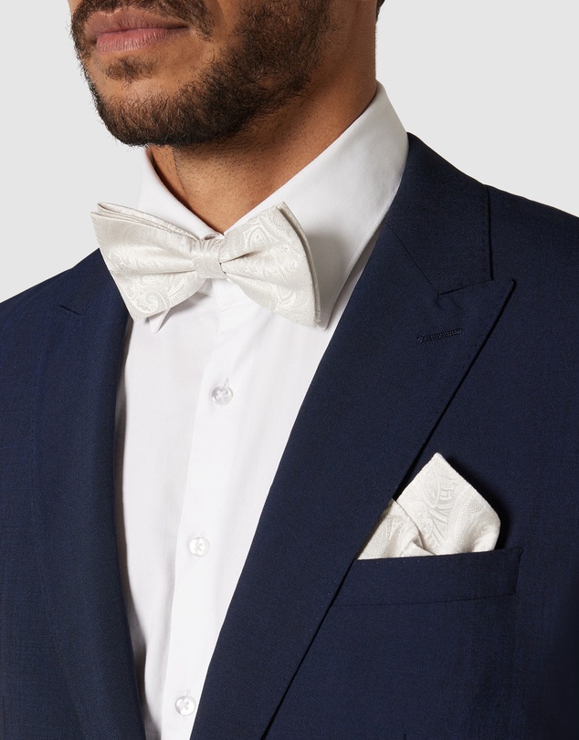 Politix - Silk Paisley Jacquard Bow Tie