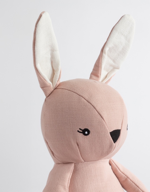 Living Textiles - Large Linen Animal - Betty the Bunny