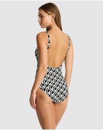 Sea Level Australia - Costa Chain Link Longline One Piece
