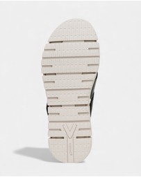 Vionic - Uptown Sunset Wedge - Black Tumbled