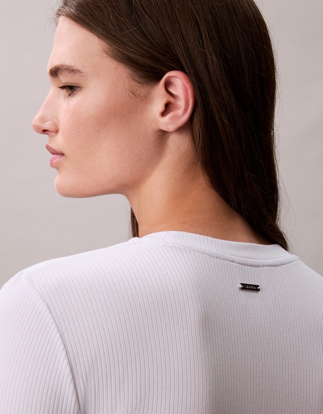 Calvin Klein - Modal Rib Crewneck Tee