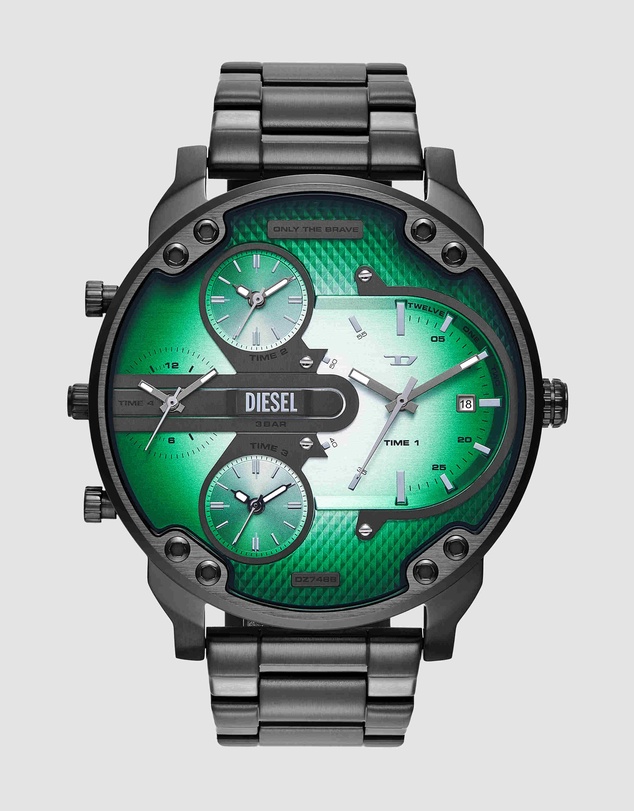 Diesel - Mr. Daddy Slim Gunmetal Analogue Watch