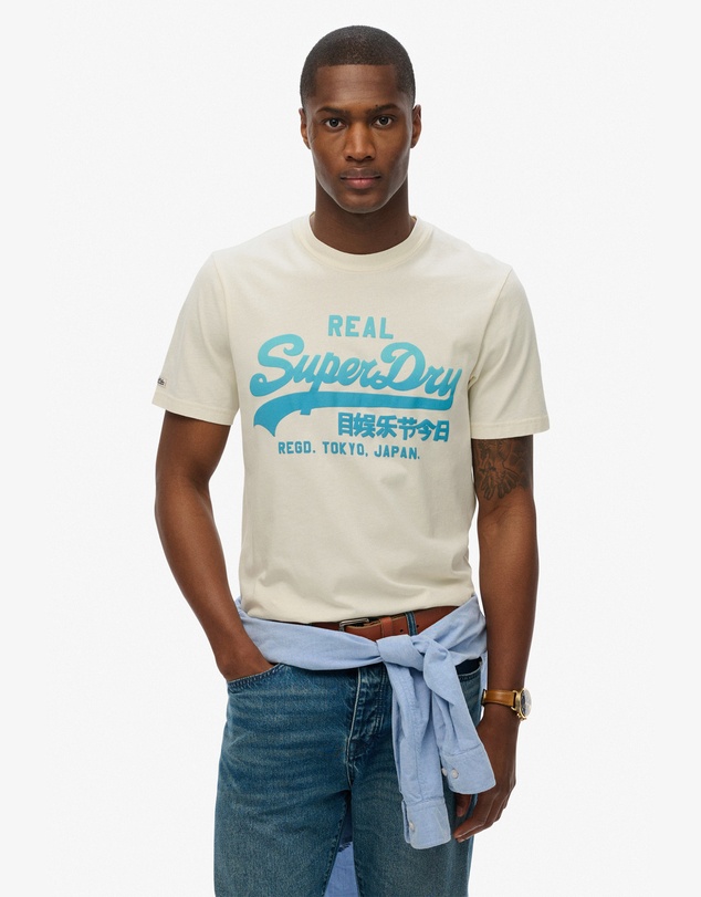 Superdry - Vintage Logo Fade Tee