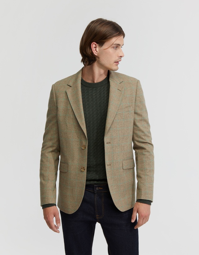 Oxford - Blake Wool Rich Check Blazer