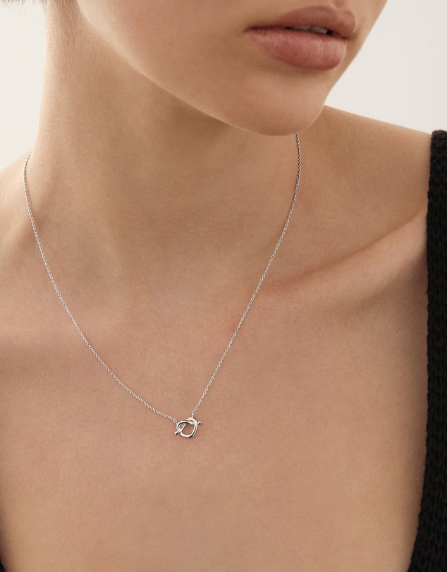 Najo - Eternal Silver Necklace (45cm+ext)