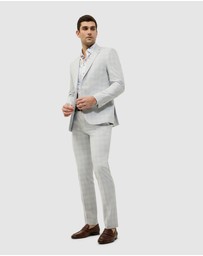 Politix - Prince Of Wales Check Tailored Jacket