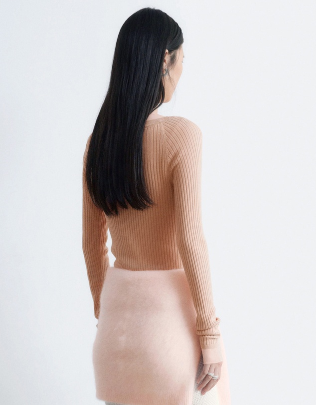 & Other Stories - Boat-Neck Rib-Knit Top