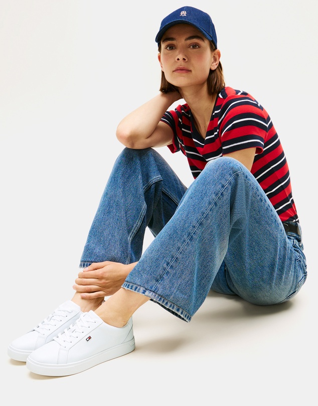 Tommy Hilfiger - Seren Flag Court Sneakers - Women's