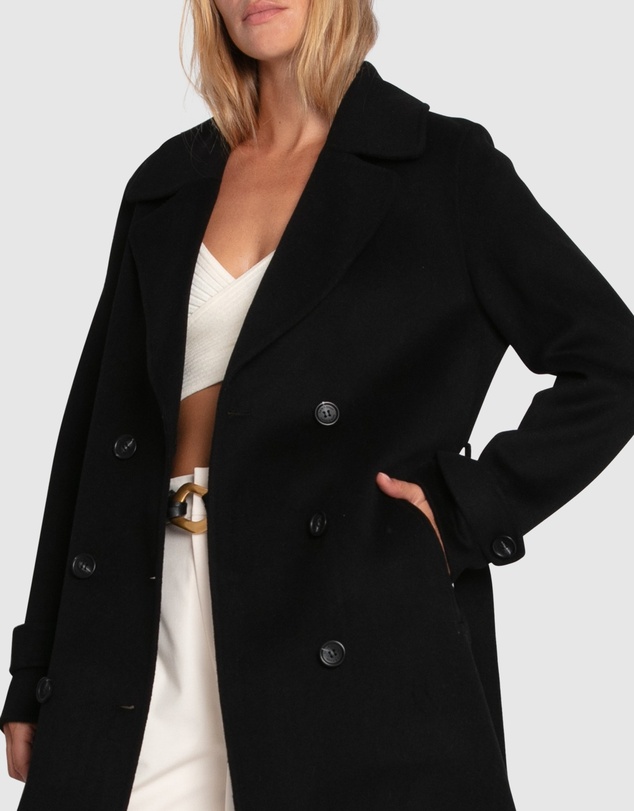 Belle & Bloom - Front Runner Belted Coat