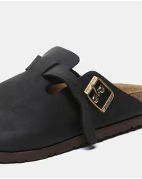 EVERAU - EverAU Ugg Brooklyn Cow Leather Upper Loafer Oxfords Flats
