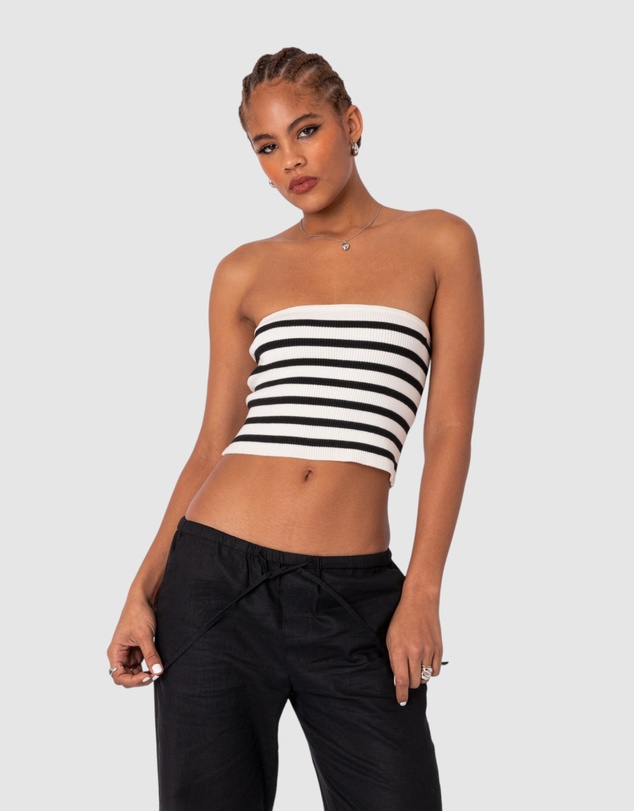 EDIKTED - Lexi Ribbed Tube Top