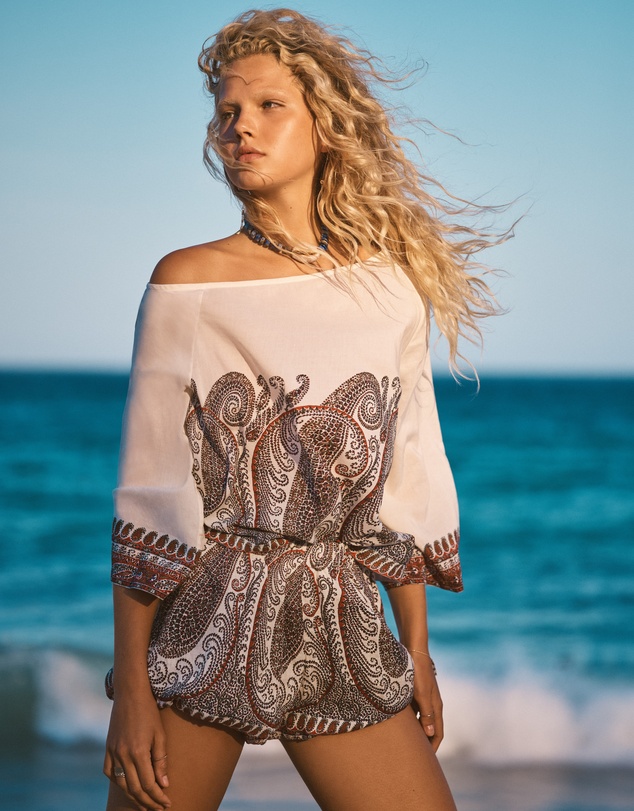 BOTEH - Cassia Boat Neck Top