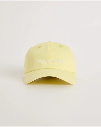Subtitled - Logo Stonewashed Cap