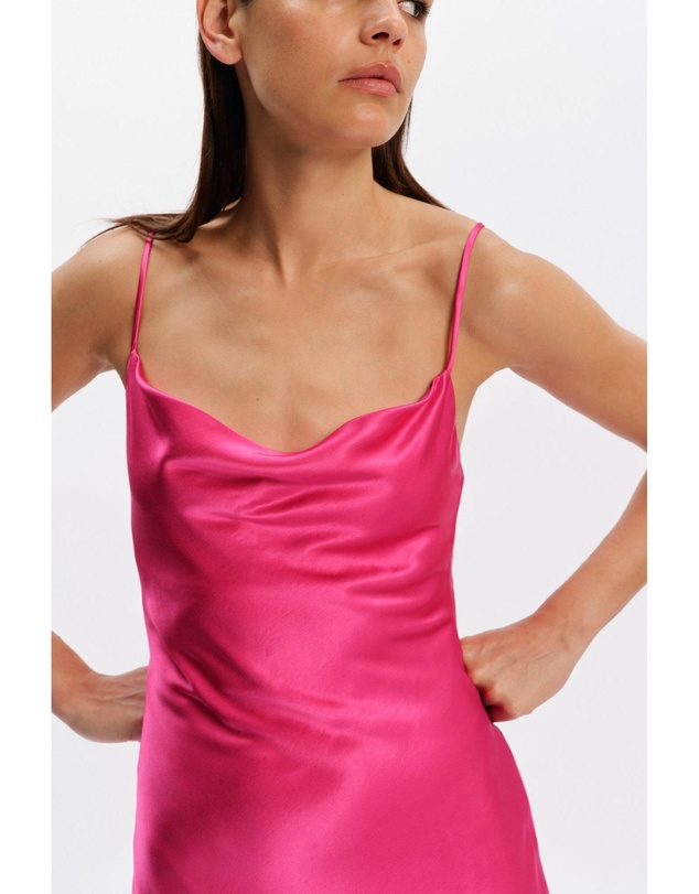 Bardot - Mirana Satin Slip Midi Dress