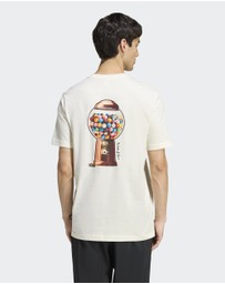 adidas Sportswear - SNACK BUBBLE GUM GRAPHIC T-SHIRT Mens